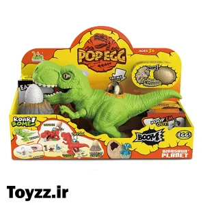 اسباب بازی طرح دایناسور موزیکال و چراغدار مدل DINOSAUR PLANET کد RS060