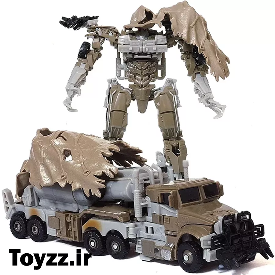 ماشین تبدیل شونده ترانسفورمرز مدل مگاترون MEGATRON کد H-604 5 ماشین تبدیل شونده ترانسفورمرز مدل مگاترون MEGATRON کد H-604