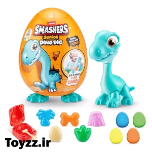 اسباب بازی شانسی اسمشرز مدل DINO DIG طرح BRONTOSAURUS