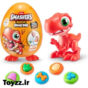 اسباب بازی شانسی اسمشرز مدل DINI DIG طرح T-REX