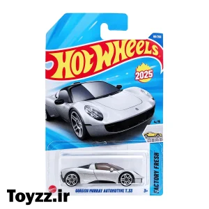 ماکت ماشین هات ویلز مدل GORDON MURRAY AUTOMOTIVE T.33