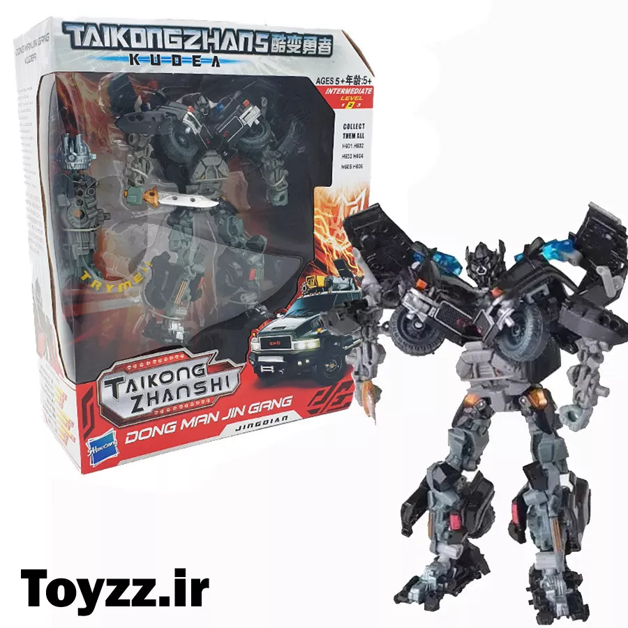 ماشین تبدیل شونده ترانسفورمرز مدل ایرون هاید IRONHIDE کد H-603 6 ماشین تبدیل شونده ترانسفورمرز مدل ایرون هاید IRONHIDE کد H-603