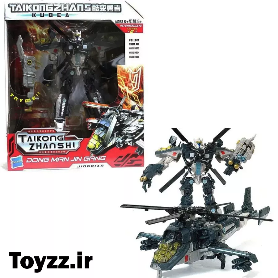 ماشین تبدیل شونده ترانسفورمرز مدل اسکای هامر SKYHAMMER کد H-605 7 ماشین تبدیل شونده ترانسفورمرز مدل اسکای هامر SKYHAMMER کد H-605