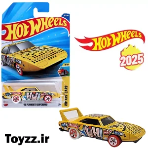 ماکت ماشین هات ویلز مدل 70 PLYMOUTH SUPERBIRD سری HW ART CARS