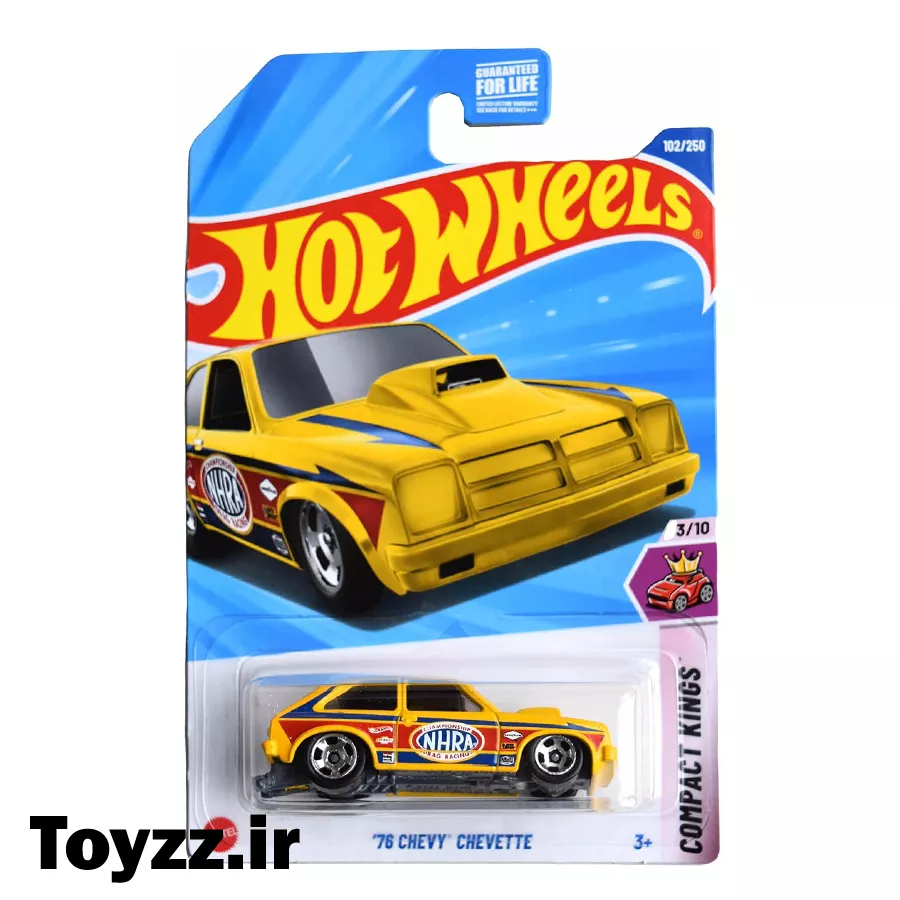 ماکت ماشین هات ویلز مدل 76 CHEVY CHEVETTE سری COMPACT KINGS