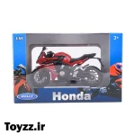 ماکت فلزی موتور هوندا برند ویلی مدل 2018 Honda CBR650F