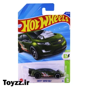 ماکت ماشین هات ویلز مدل شورلت CHEVY SUPER VOLT سری HW EV 5 ماکت ماشین هات ویلز مدل CHEVY SUPER VOLT سری HW EV