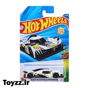 ماکت ماشین هات ویلز مدل PEUGEOT 9X8 HYPERCAR/HYPERVOITURE سری EXOTICS EXOTIQUES