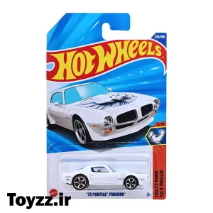 ماکت ماشین هات ویلز مدل 73 PONTIAC FIREBIRD سری MUSCLE MANIA FOLIE MUSCLEE