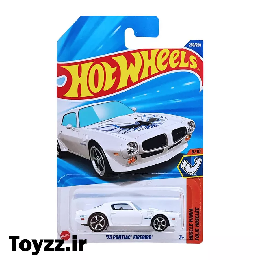ماکت ماشین هات ویلز مدل 73 PONTIAC FIREBIRD سری MUSCLE MANIA FOLIE MUSCLEE