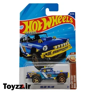 ماکت ماشین هات ویلز مدل BIG-AIR BEL-AIR سری SAFARI MODE MODE SAFARI