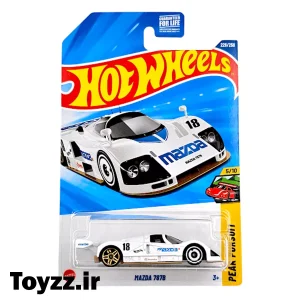 ماکت ماشین هات ویلز مدل MAZDA 787B سری PEAK PURSUIT