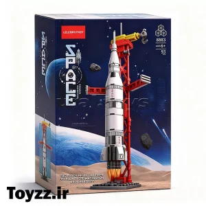 ساختنی لگو LELEBROTHER طرح موشک فضایی کد 8883