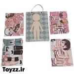 کیت آموزشی آناتومی اعضای بدن مگنتی کد 202-3