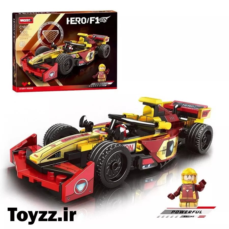 ساختنی لگویی طرح ماشین فرمول 1 کد 10271 8 ساختنی لگویی طرح ماشین فرمول 1 کد 10271