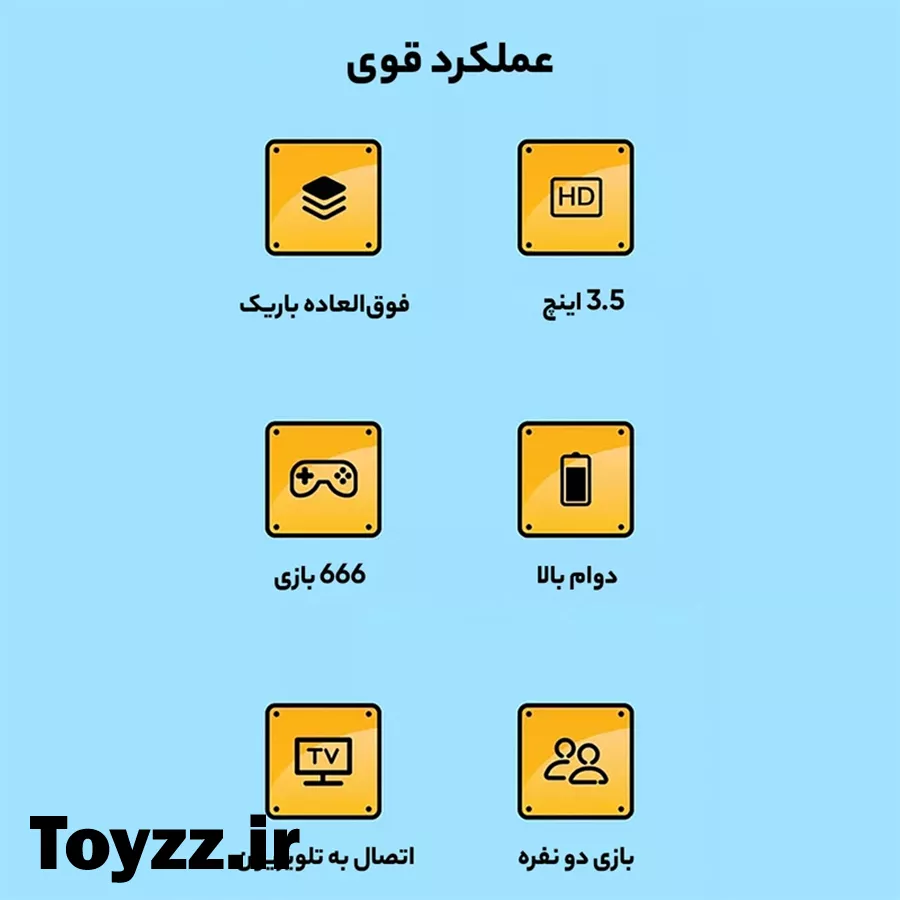 کنسول بازی قابل حمل مدل G7 4 کنسول بازی قابل حمل مدل G7