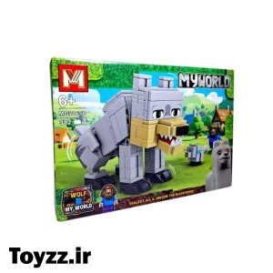 ساختنی لگویی طرح ماینکرافت کد MG2165B