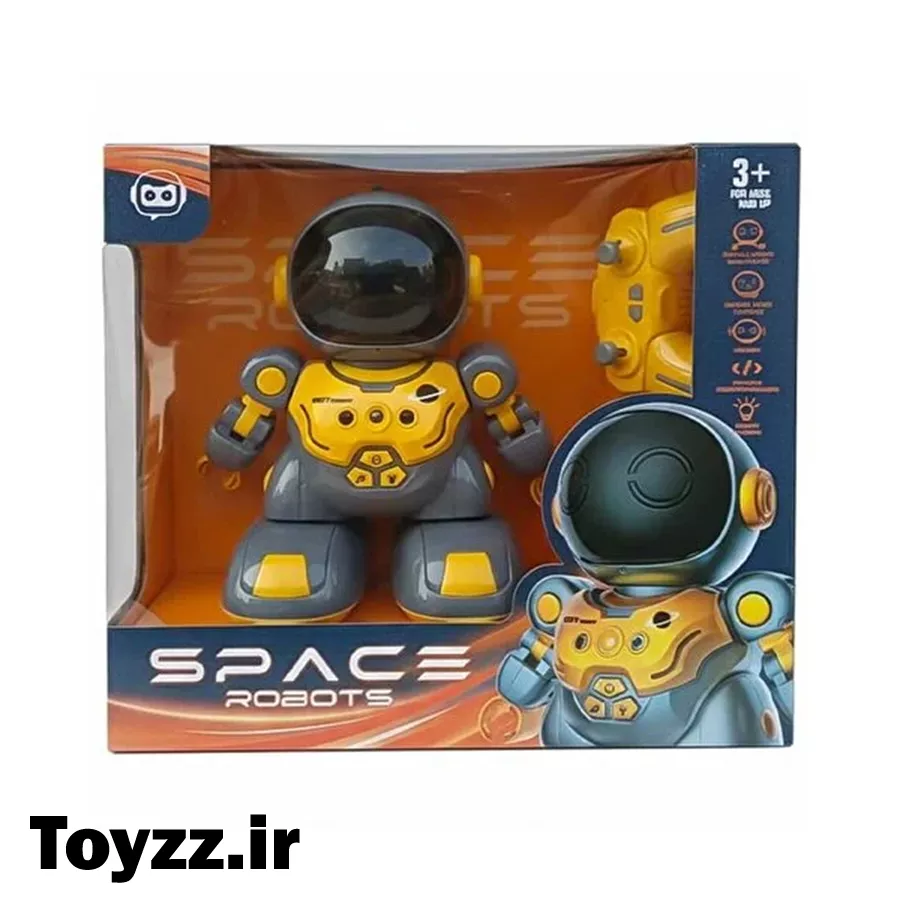اسباب بازی مدل ربات کنترلی طرح فضانورد 8 اسباب بازی مدل ربات کنترلی طرح فضانورد