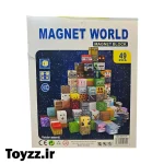 ساختنی مغناطیسی 49 تکه مدل لگو مگنتی ماینکرافت کد 129