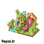 ساختنی مغناطیسی 49 تکه مدل لگو مگنتی ماینکرافت کد 129