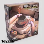 اسباب بازی مدل سفالگری طرح گربه کد 1003D