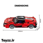 ساختنی لگو ماشین برند سمبو بلاک مدل TECHNIAUE 715319