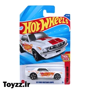 ماکت ماشین هات ویلز مدل 67 FORD MUSTANG COUPE سری THEN AND NOW 6 ماکت ماشین هات ویلز مدل 67 FORD MUSTANG COUPE سری THEN AND NOW
