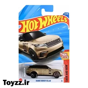ماکت ماشین هات ویلز مدل RANGE ROVER VELAR سری THEN AND NOW