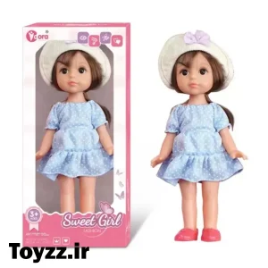 عروسک دختر sweet girl ارتفاع 30cm کد 5_9901 آبی 5 عروسک دختر sweet girl ارتفاع 30cm کد 5_9901 آبی