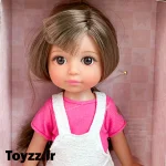 عروسک دختر sweet girl ارتفاع 30cm کد 3_9901 سفید
