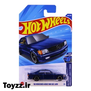 ماکت ماشین هات ویلز مدل مرسدس بنز 89 MERCEDES BENZ 560 SEC AMG سری WILD WIDEBODY 15 ماکت ماشین هات ویلز مدل مرسدس بنز 89 MERCEDES BENZ 560 SEC AMG سری WILD WIDEBODY