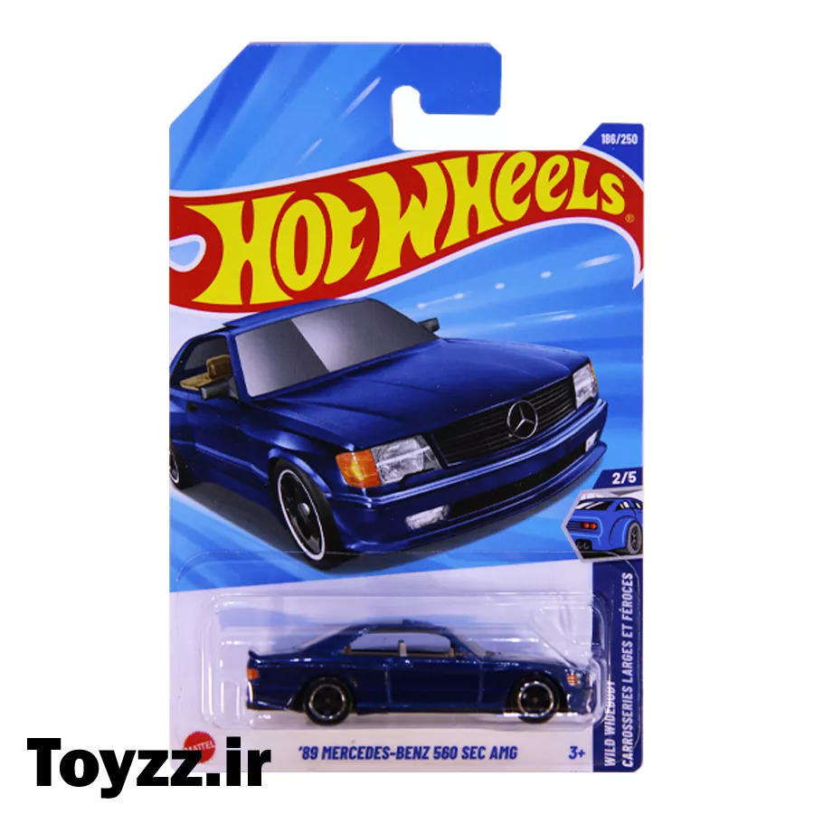 ماکت ماشین هات ویلز مدل مرسدس بنز 89 MERCEDES BENZ 560 SEC AMG سری WILD WIDEBODY 10 ماکت ماشین هات ویلز مدل مرسدس بنز 89 MERCEDES BENZ 560 SEC AMG سری WILD WIDEBODY