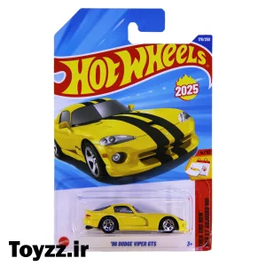 ماکت ماشین هات ویلز مدل دوج 96 DODGE VIPER GTS سری THEN AND NOW 5 ماکت ماشین هات ویلز مدل 96 DODGE VIPER GTS سری THEN AND NOW