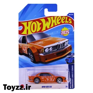 ماکت ماشین هات ویلز مدل بی ام و BMW 635 CSI نارنجی 5 BMW 635 CSI