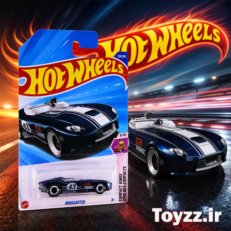 ماکت ماشین هات ویلز 2026 مدل RRROADSTER سری COMPACT KING 12 ماکت ماشین هات ویلز 2026 مدل RRROADSTER سری COMPACT KING