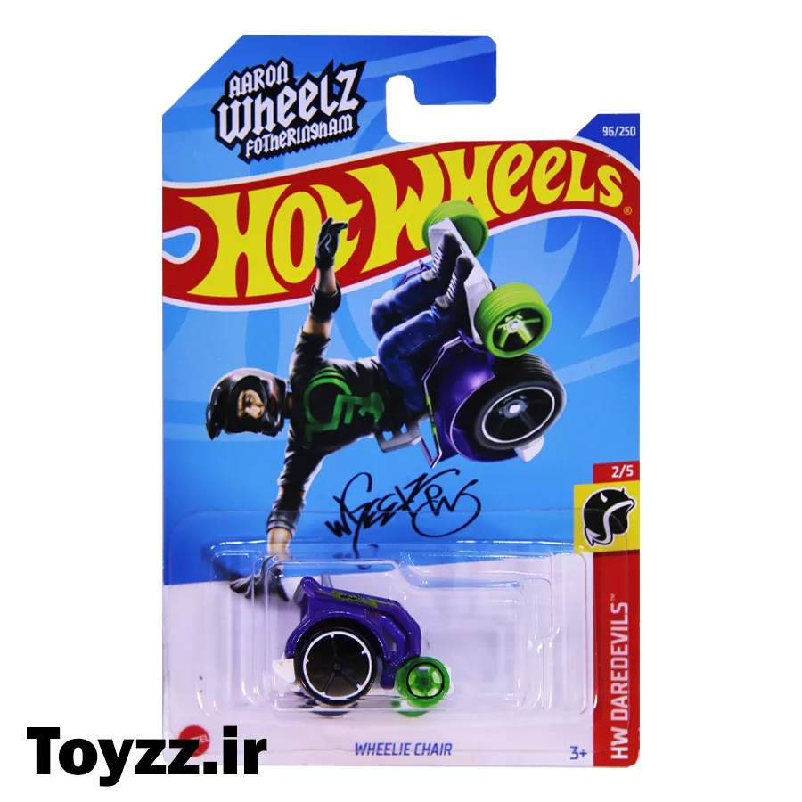 ماکت ماشین هات ویلز مدل WHEELIE CHAIR سری HW DAREDEVILS