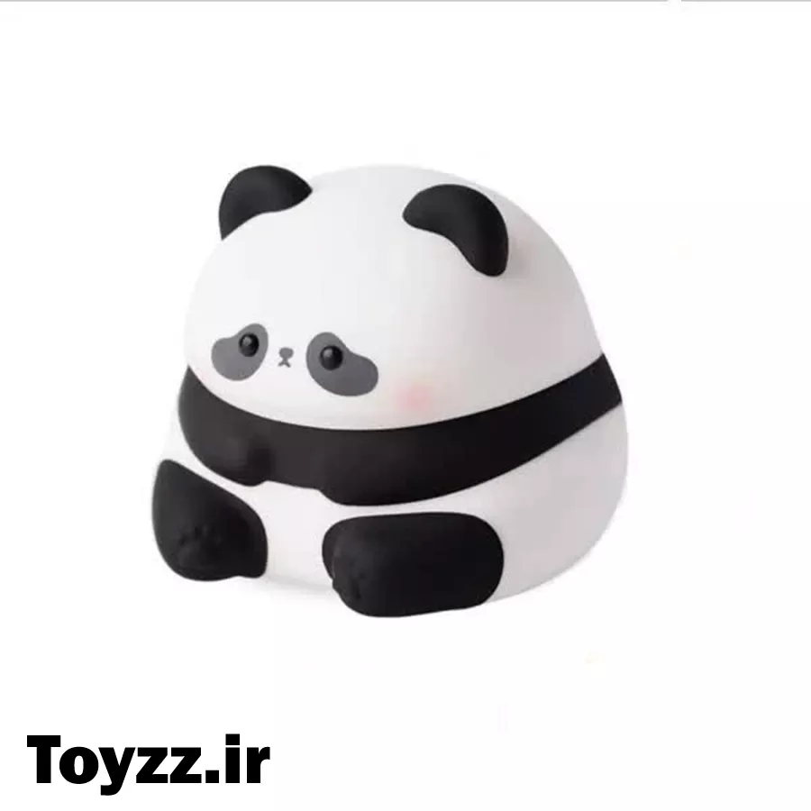 چراغ خواب سیلیکونی 7 رنگ طرح پاندا 3 چراغ خواب سیلیکونی 7 رنگ طرح پاندا