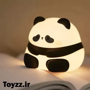 چراغ خواب سیلیکونی 7 رنگ طرح پاندا