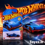 ماکت ماشین هات ویلز مدل STREET SHRIEKER سری HOT WHEELS LETS RACE