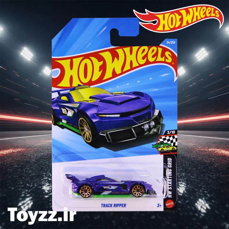 ماکت ماشین هات ویلز 2026 مدل TRACK RIPPER سری HW STARTING GRID 8 ماکت ماشین هات ویلز 2026 مدل TRACK RIPPER سری HW STARTING GRID