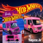 ماکت ماشین هات ویلز مدل BARBIE DREAM CAMPER سری MATTEL