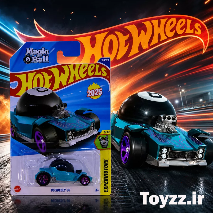 ماکت ماشین هات ویلز مدل DECIDEDLY GO سری EXPERIMOTORS 9 ماکت ماشین هات ویلز مدل DECIDEDLY GO سری EXPERIMOTORS