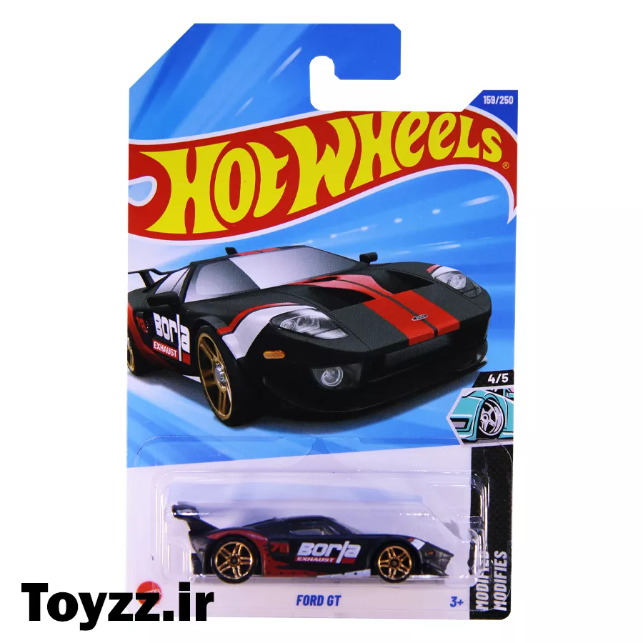 ماکت ماشین هات ویلز 2026 مدل فورد FORD GT سری MODIFIED 11 ماکت ماشین هات ویلز مدل فورد FORD GT سری MODIFIED