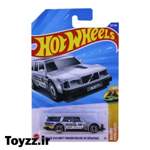 ماکت ماشین هات ویلز مدل ولوو VOLVO 240 DRIFT WAGON سری WAGONS FAMILIALES 5 ماکت ماشین هات ویلز مدل ولوو VOLVO 240 DRIFT WAGON سری WAGONS FAMILIALES