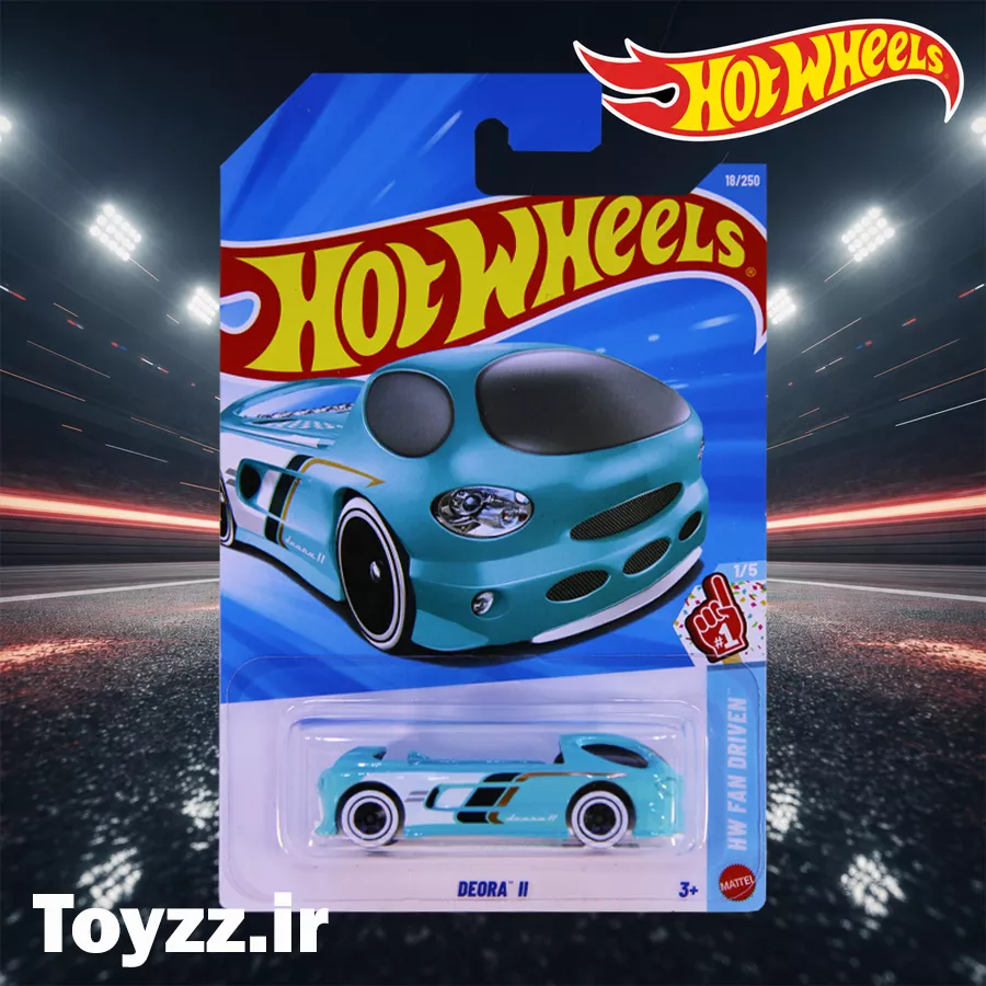 ماکت ماشین هات ویلز مدل DEORA II سری HW FAN DRIVEN