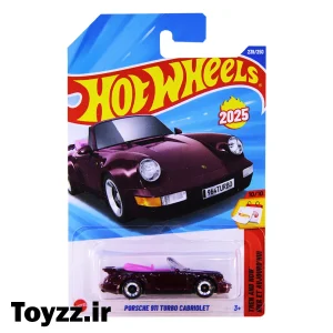 ماکت ماشین هات ویلز مدل پورشه PORSCHE 911 TURBO CABRIOLET سری THEN AND NOW 4 ماکت ماشین هات ویلز مدل پورشه PORSCHE 911 TURBO CABRIOLET سری THEN AND NOW