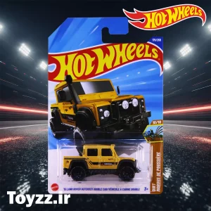 ماکت ماشین هات ویلز مدل 15 LAND ROVER DEFENDER DOUBLE CAB سری DIRT 7 ماکت ماشین هات ویلز مدل 15 LAND ROVER DEFENDER DOUBLE CAB سری DIRT