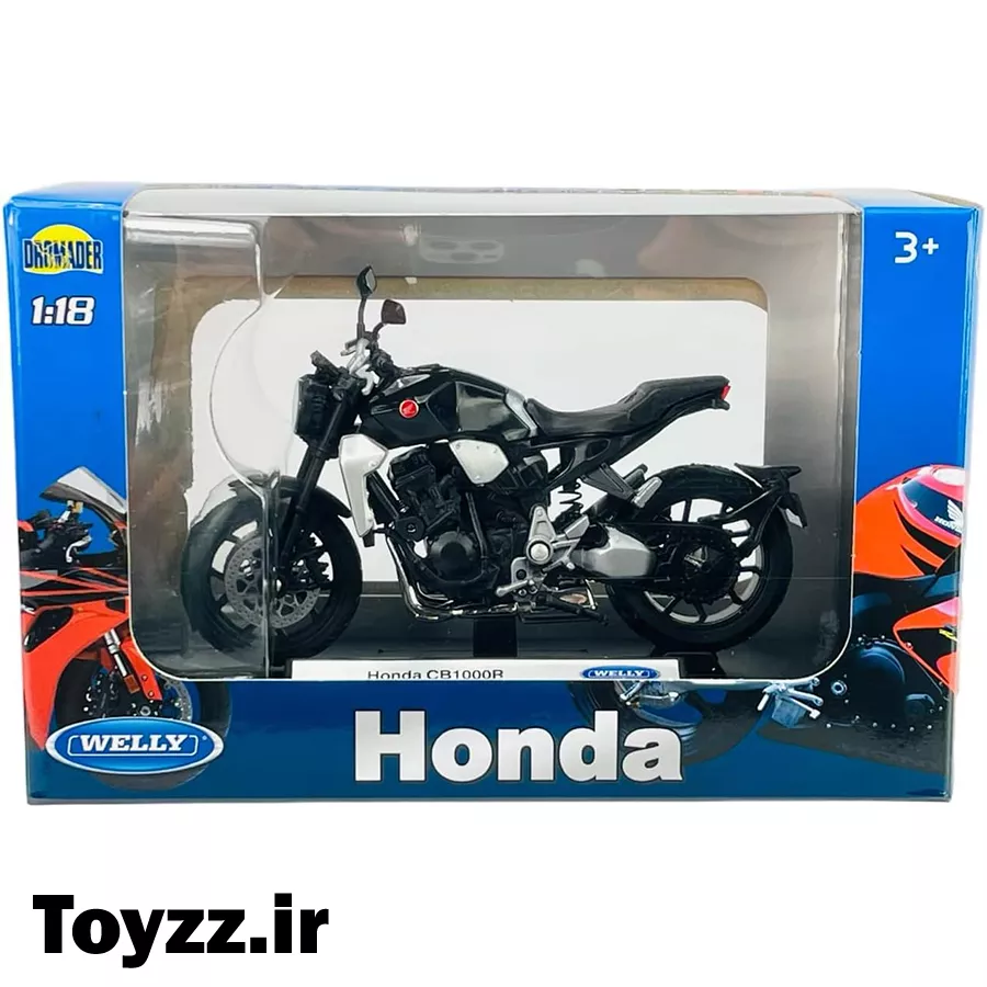 ماکت فلزی موتور هوندا برند ویلی مدل Honda CB1000R
