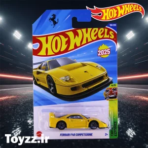 ماکت ماشین هات ویلز مدل FERRARI F40 COMPETIZIONE سری EXOTICS 8 ماکت ماشین هات ویلز مدل FERRARI F40 COMPETIZIONE سری EXOTICS