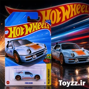 ماکت ماشین هات ویلز مدل FORD RS200 سری PEAK PURSUIT